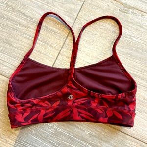 Lululemon T-back sports bra (size 4)